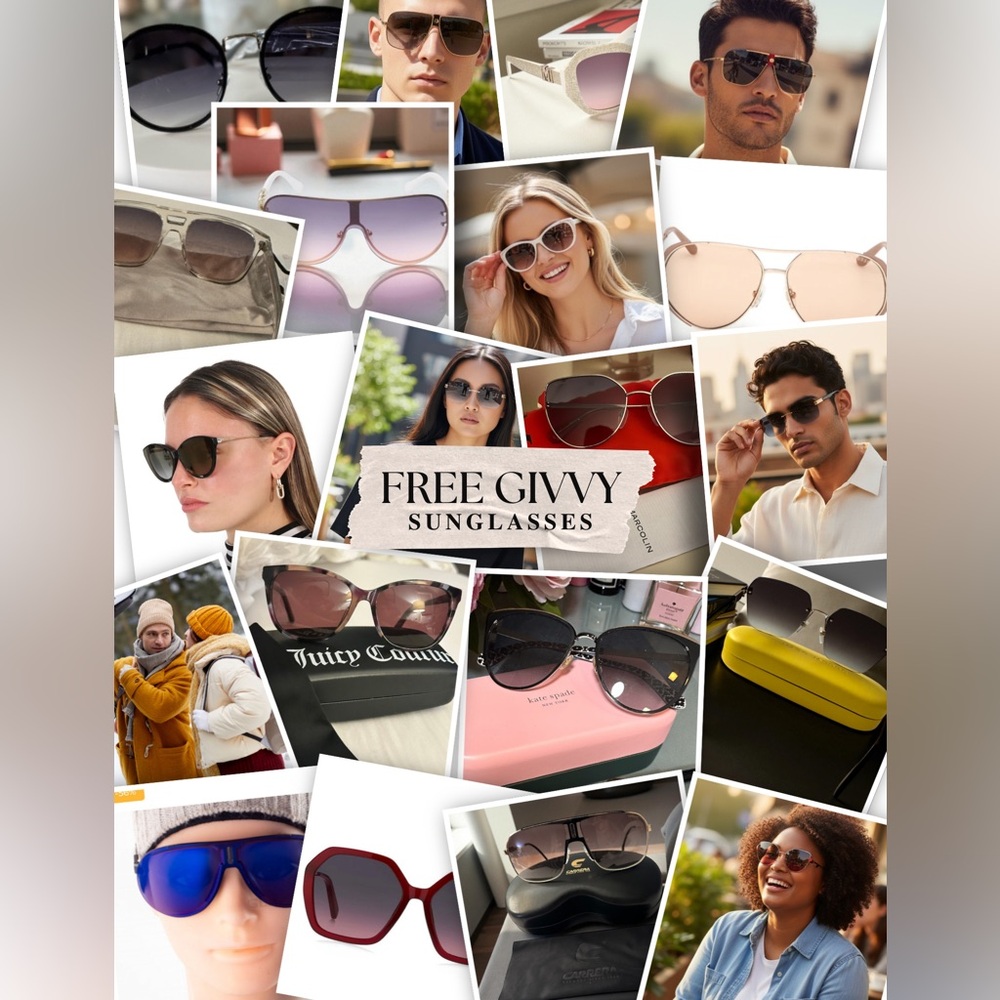FREE SUNGLASSES GET IN THE GIVVY - Picture 1 of 1